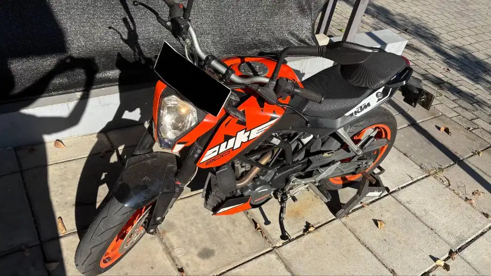 KTM Duke 200 2019 KM Rendah