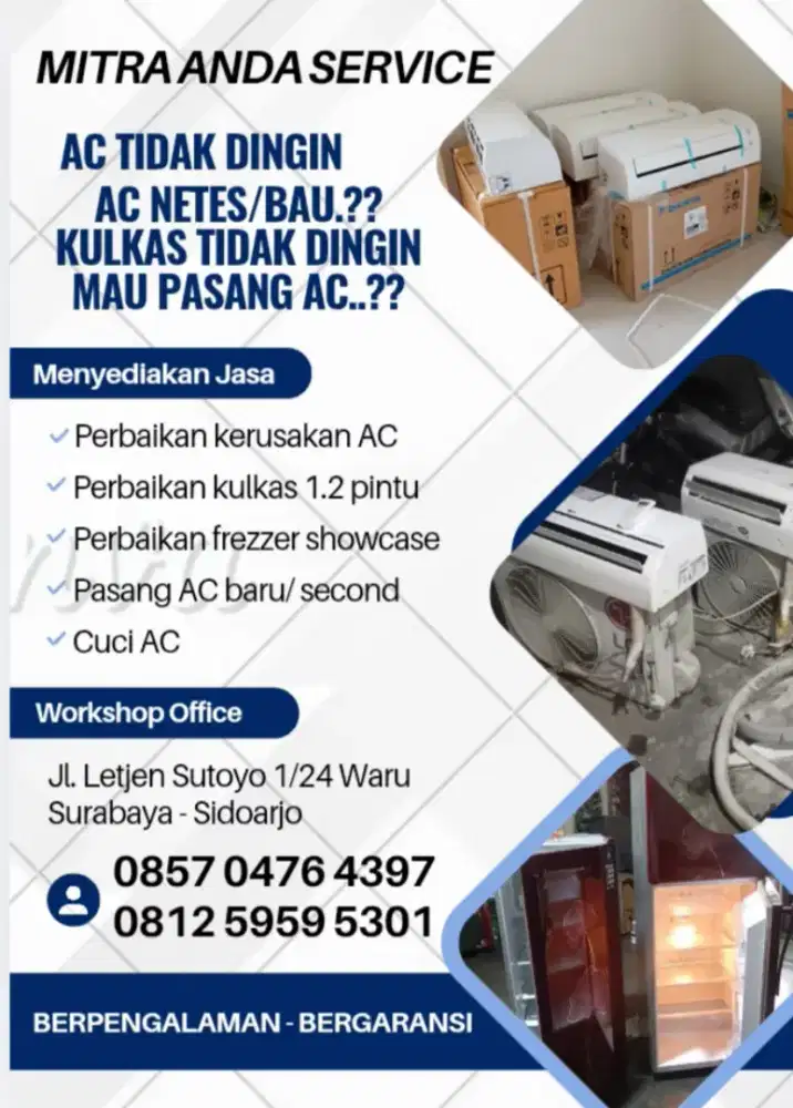 Servis Kulkas Frezzer & AC