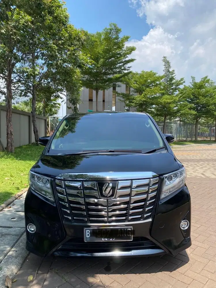 Alphard Atpm 2017 Hitam