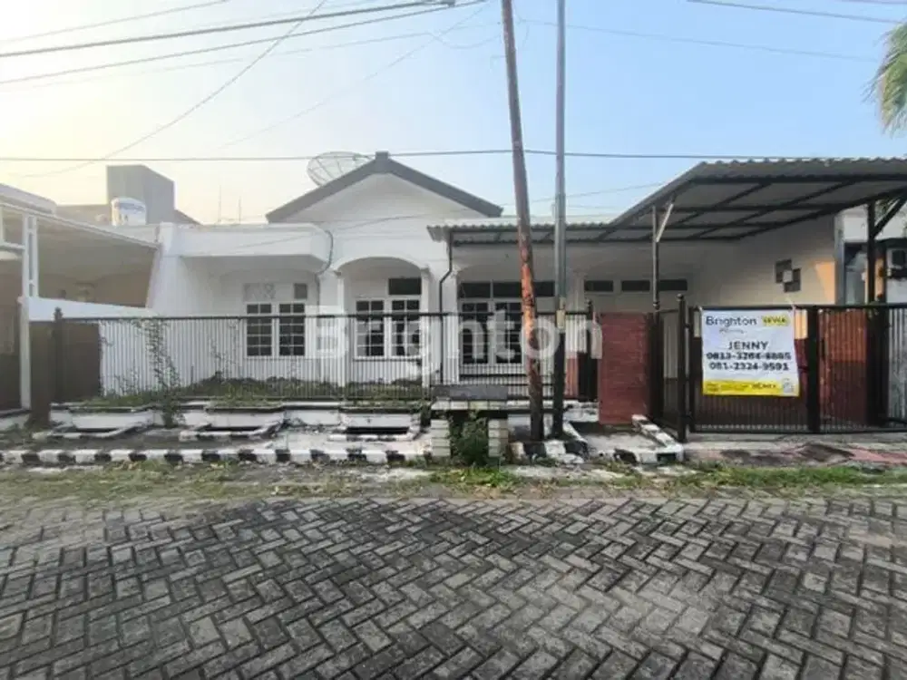 Rumah Kutisari Indah lebar 12 baru renovasi siap huni nego dekat universitas petra