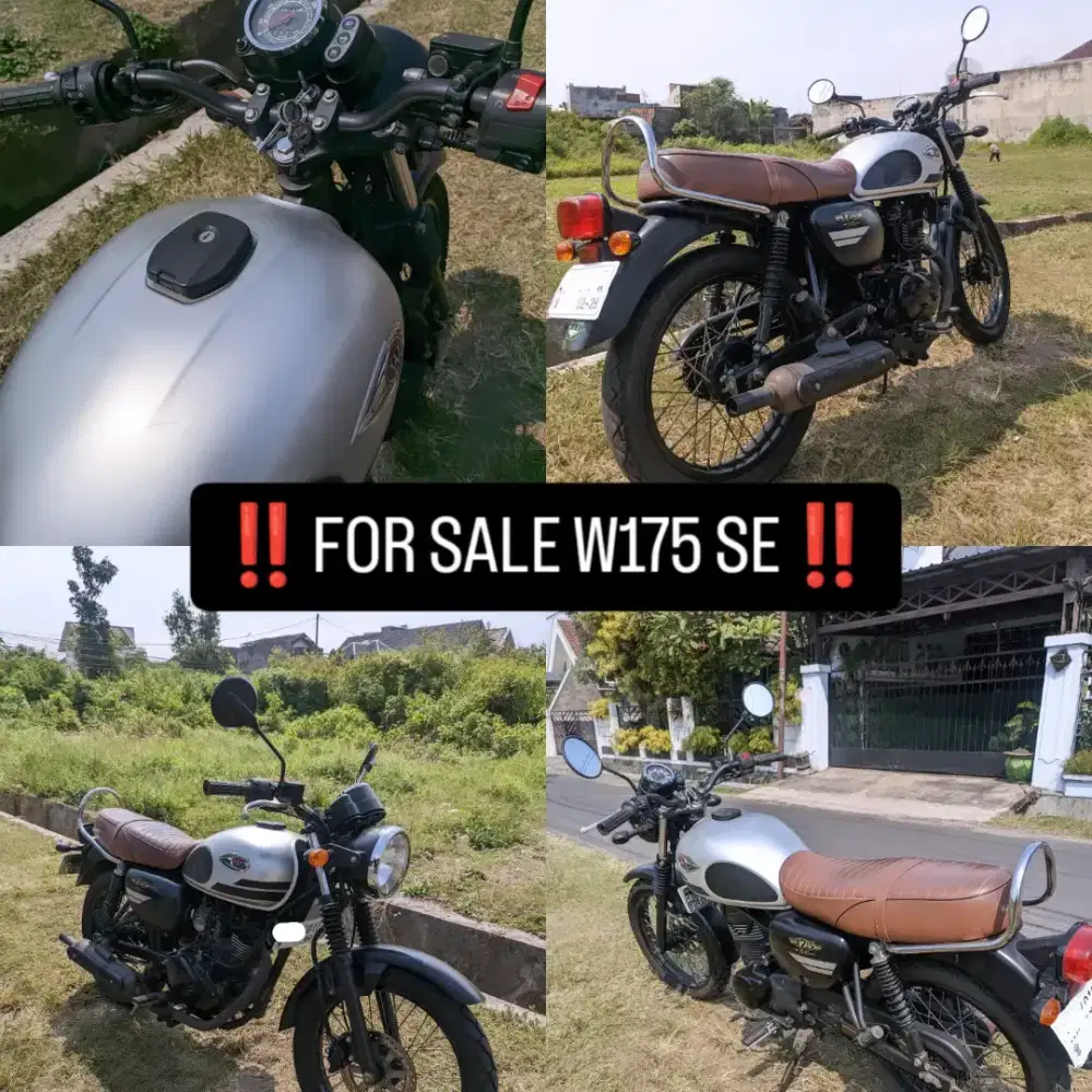 ‼️ For Sale Kawasaki W175 SE Silver‼️