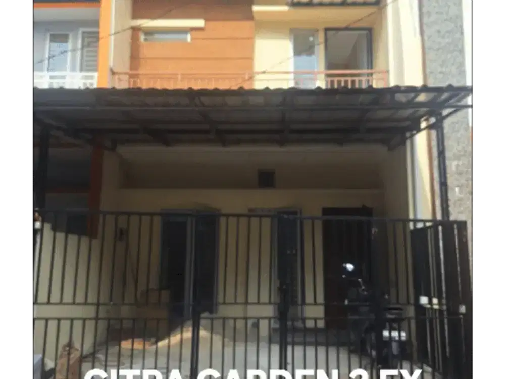 Dijual Rumah Citra Garden 2 ex, 5x13, 65 m2, bangunan 3 lt, 100 m2, 3 kt, 3 km