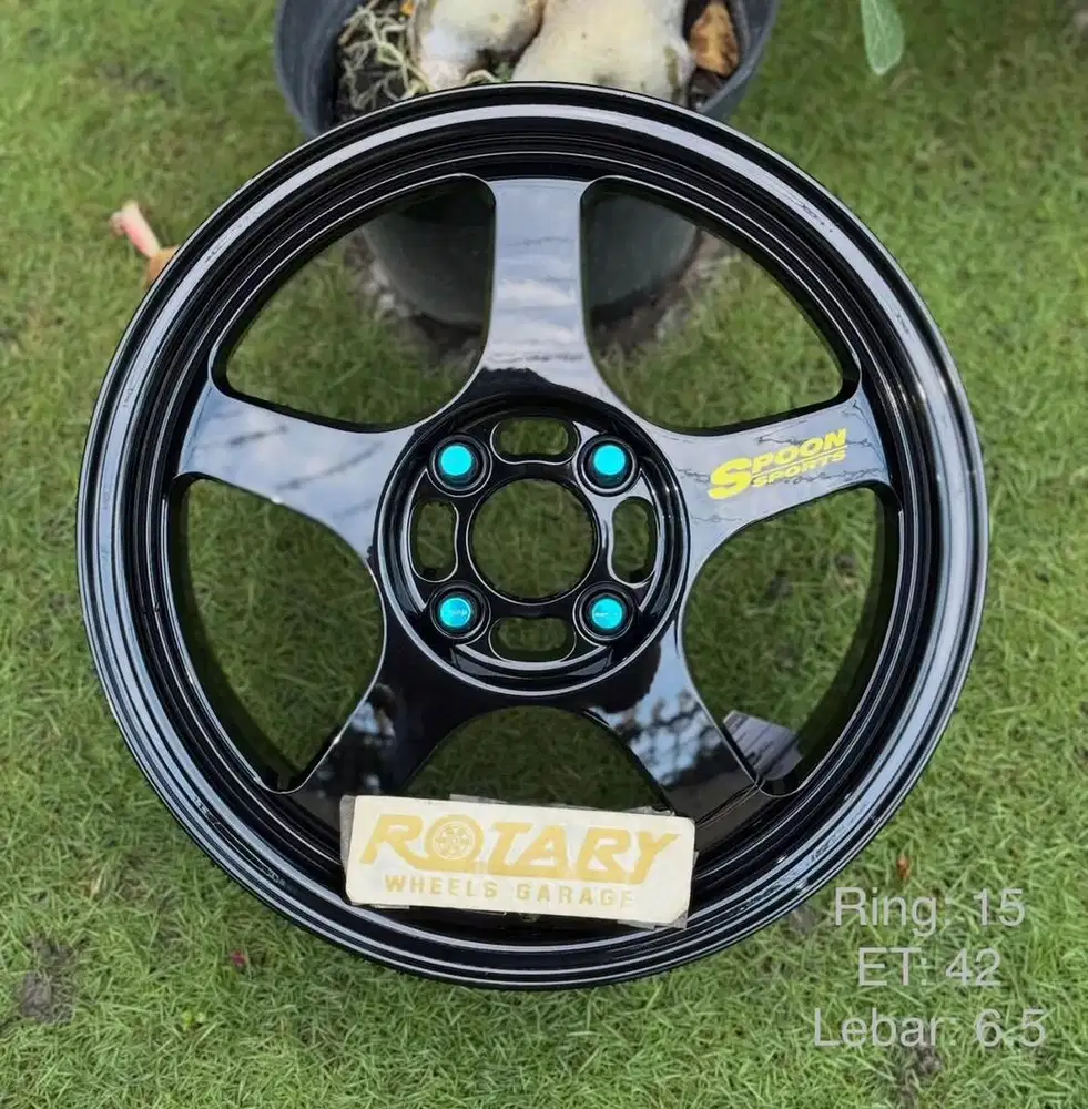 velg spoon rega ring15 BARU BYD Geely Chery karimun march hyundai i10