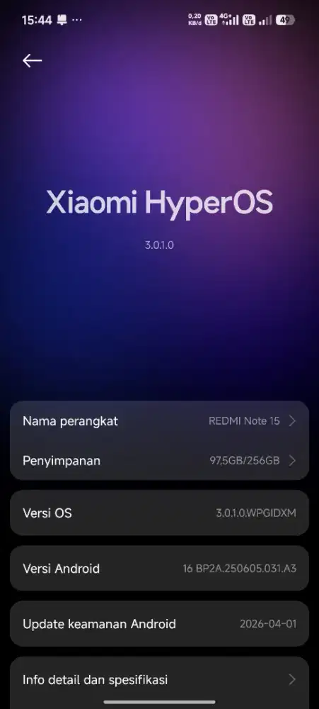 Redmi note 15 46
