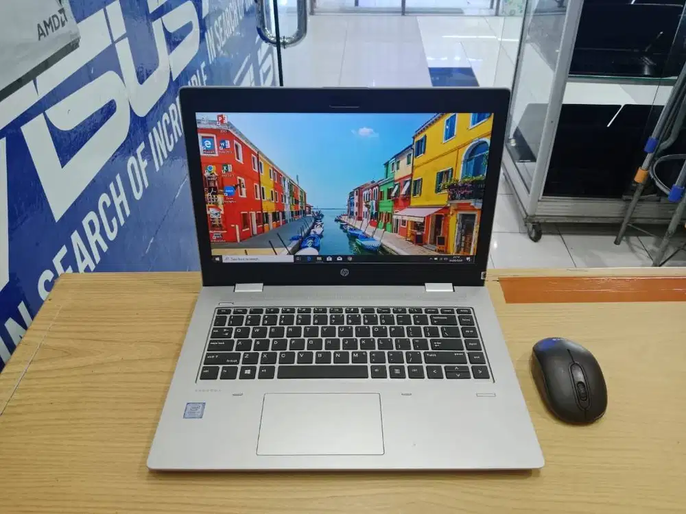 PROMO LAPTOP MEWAH BUAT EDITING HP PROBOOK 640 G4 CORE i7 RAM 8GB