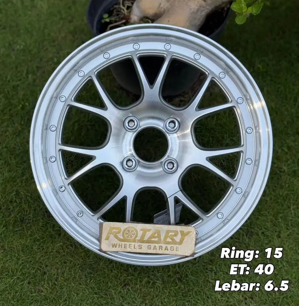 Velg SSR Professor SM3 Ring15 BARU Brio BYD Geely Chery Q Agya March