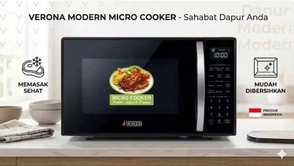 Dijual Verona MicroCooker VN 825G – 25L, Like New