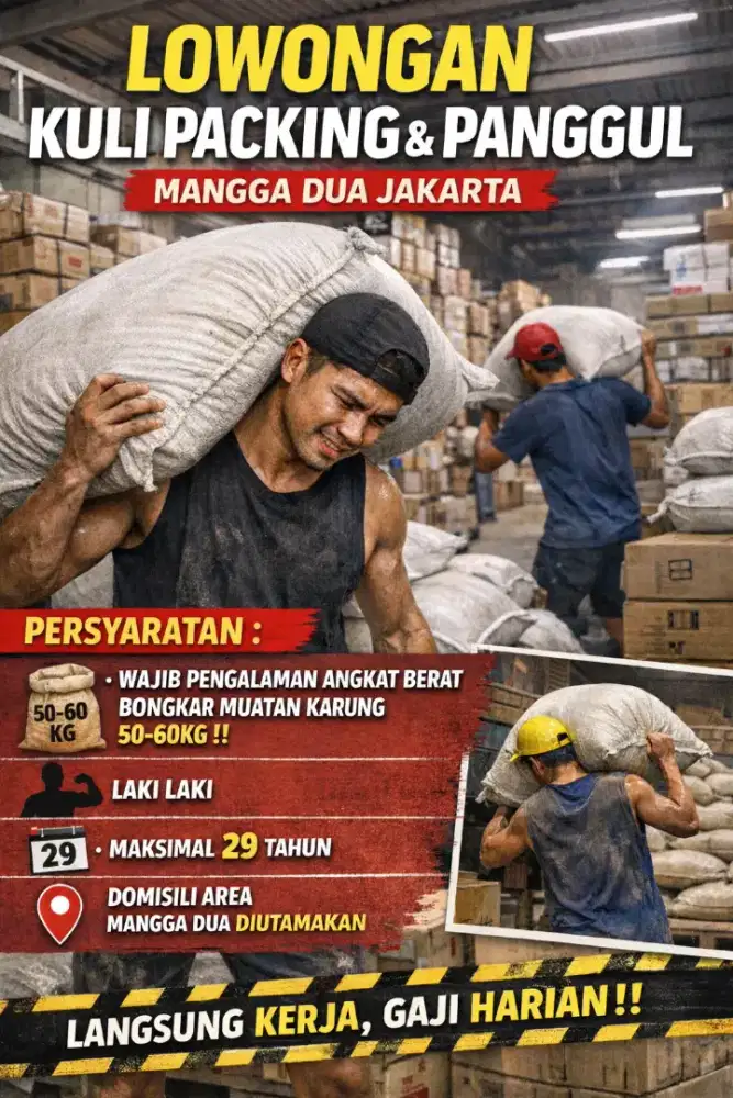 KULI PANGGUL HARCO MANGGA DUA