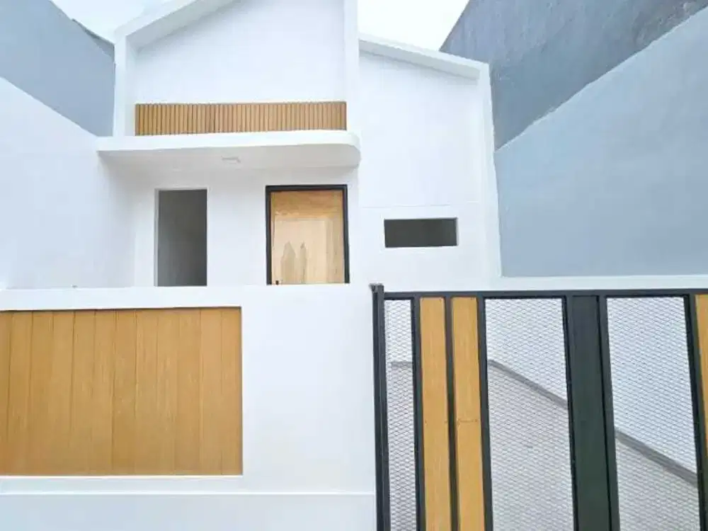 JUAL CEPAT  Rumah Baru Modern Minimalis 1 Lantai Permata Hijau Permai