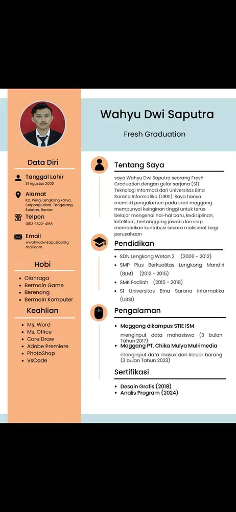 Mencari lowongan pekerjaan
