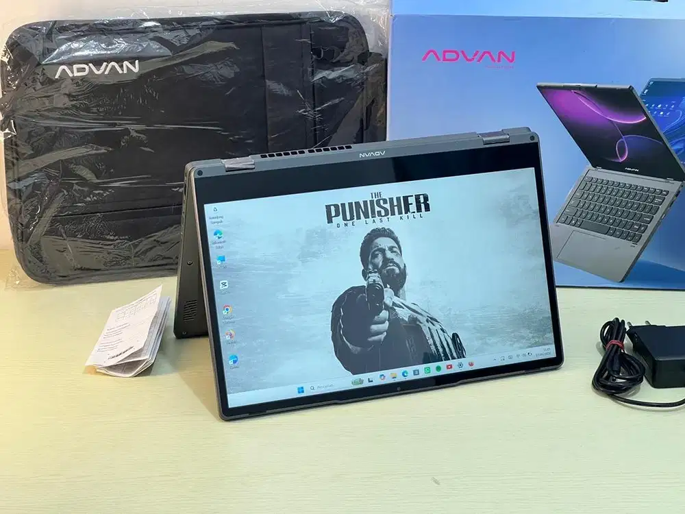 Advan 360 Go Ryzen 3-3200U RAM 8 SSD 512 Like New Garansi Full 1 Tahun