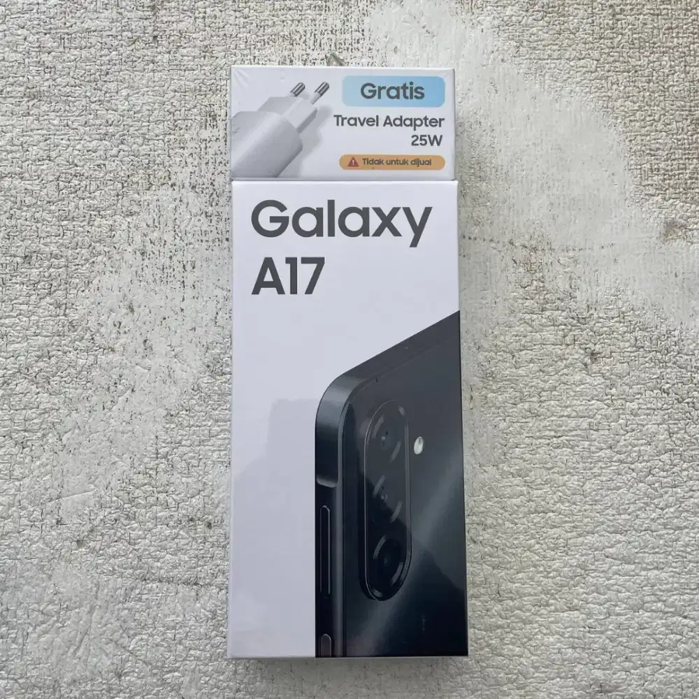 Samsung Galaxy A17 Warna Hitam 8/256GB -New segel.