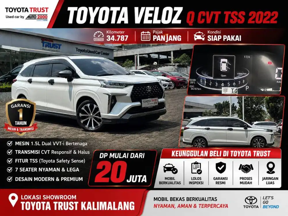 TOYOTA VELOZ Q CVT TSS 2022