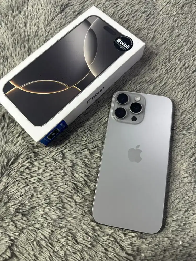 Iphone 16 pro max 256 gb ex ibox fullset mulus