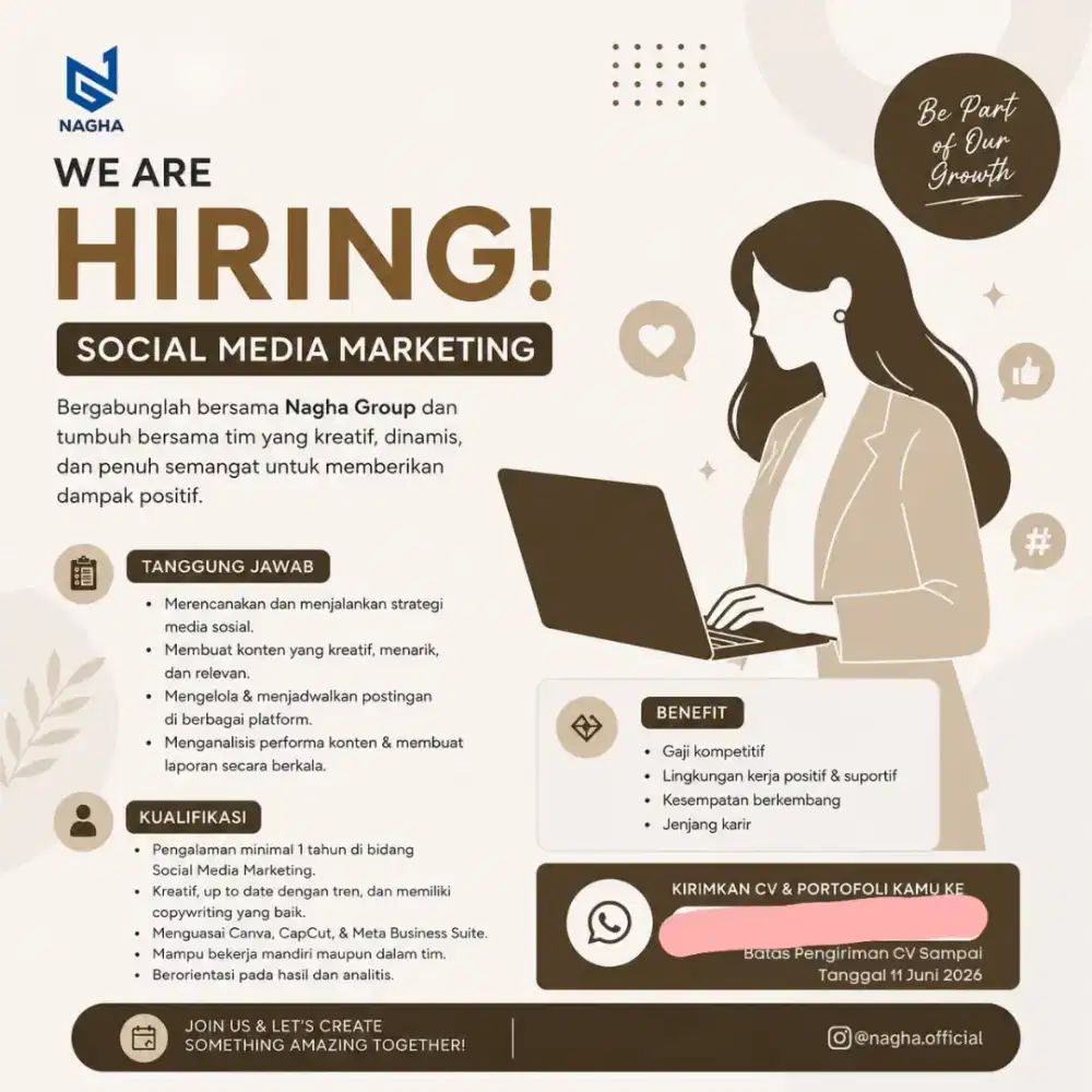 Lowongan Kerja Social Media Marketing