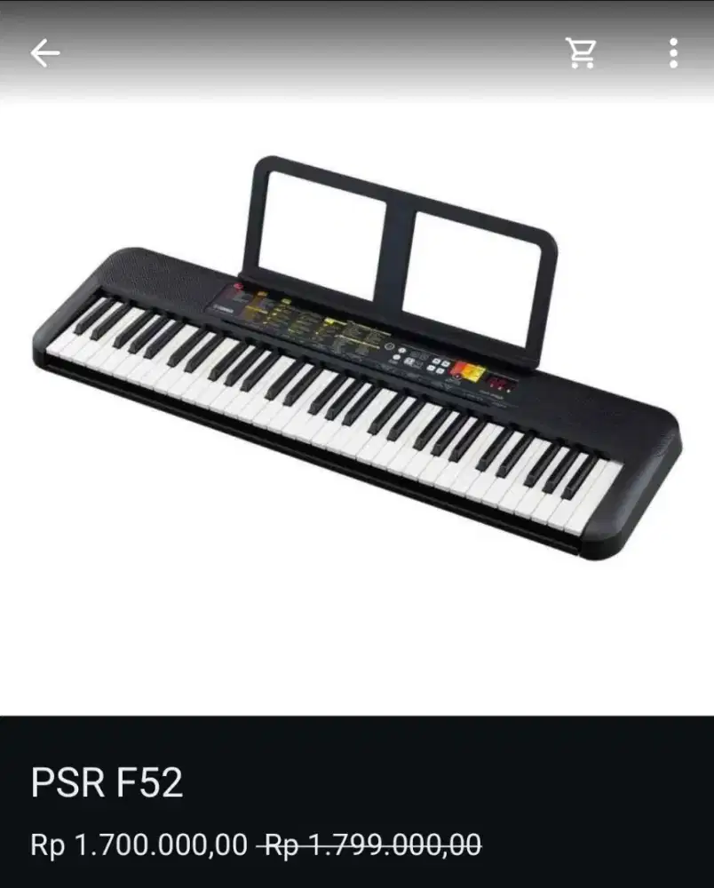 Yamaha F52 cash kredit