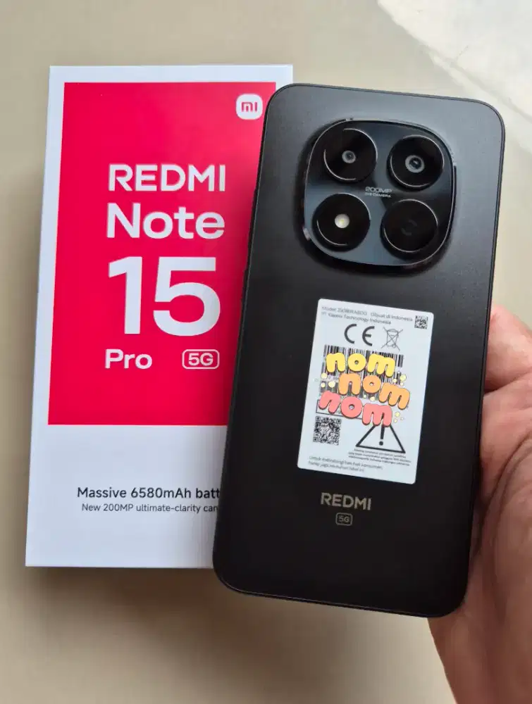 (3 Minggu Pakai) Redmi Note 15 PRO 5G Super Mulus
