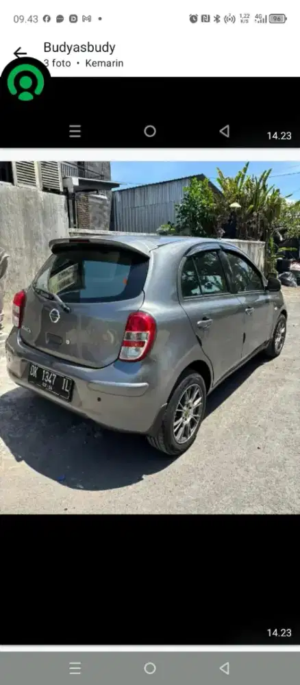 Di jual nissan march milik pribadi