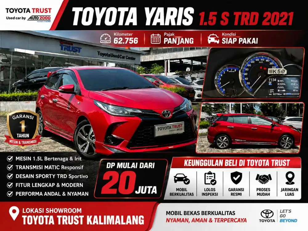 Toyota Yaris S TRD AT 2021