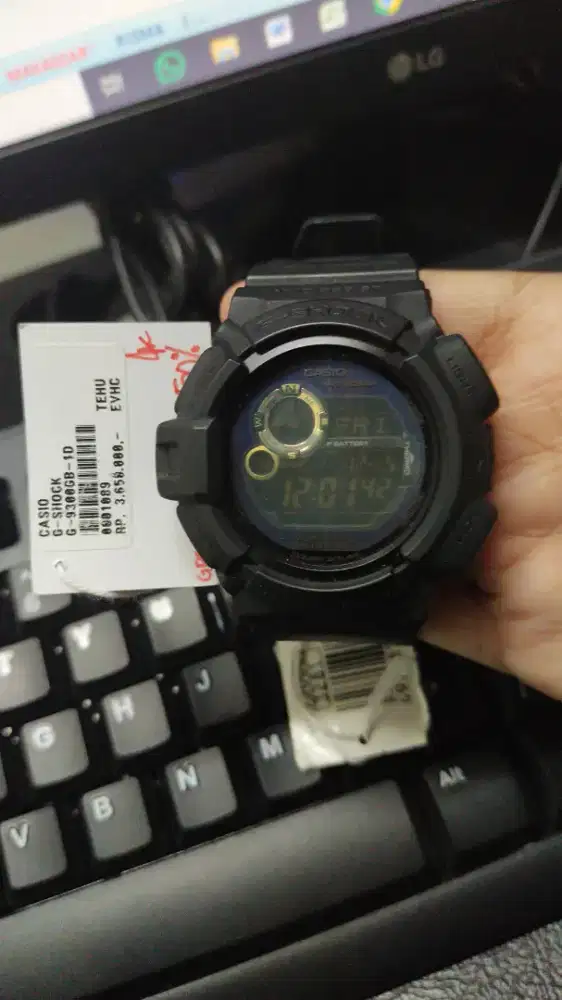 Gshock G 9300GB Mudman compas new ex display