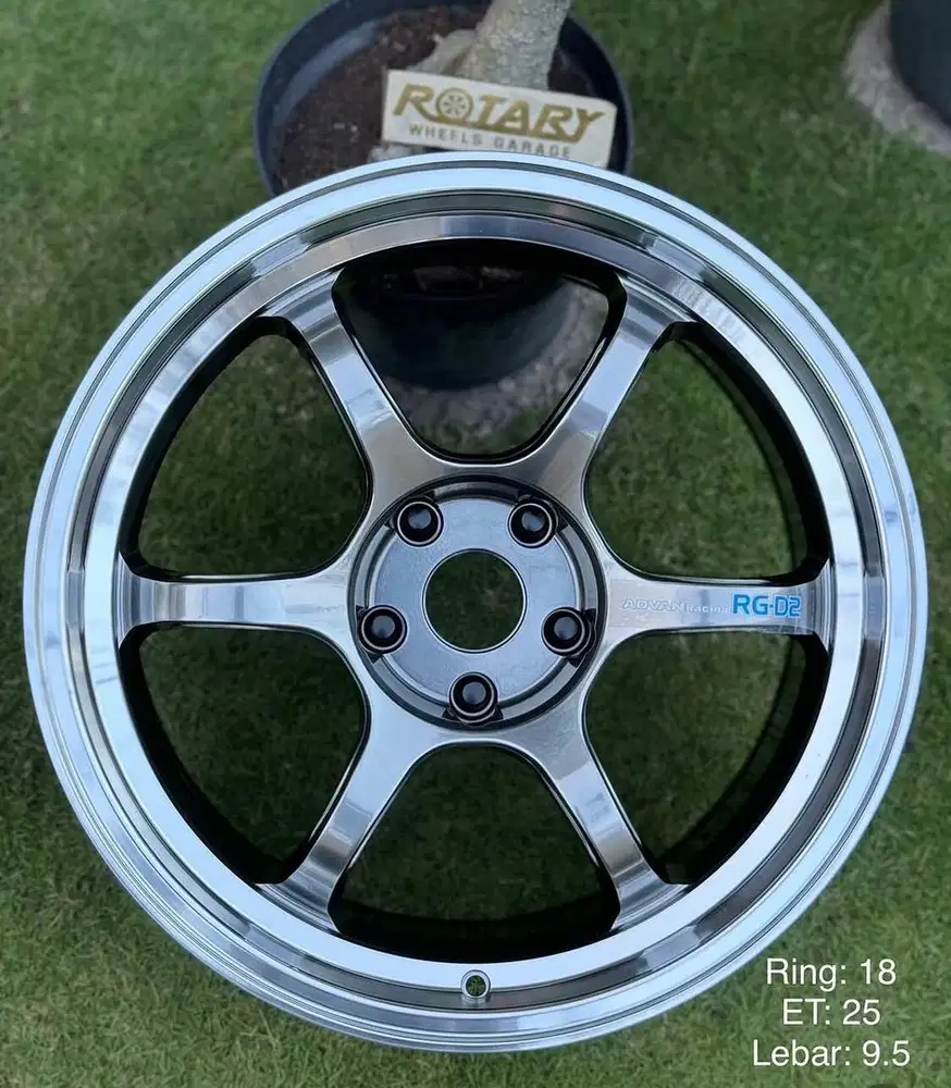 Jual velg advan rgd2 FF ring18 BARU innova reborn zenix 2GD fairlady z