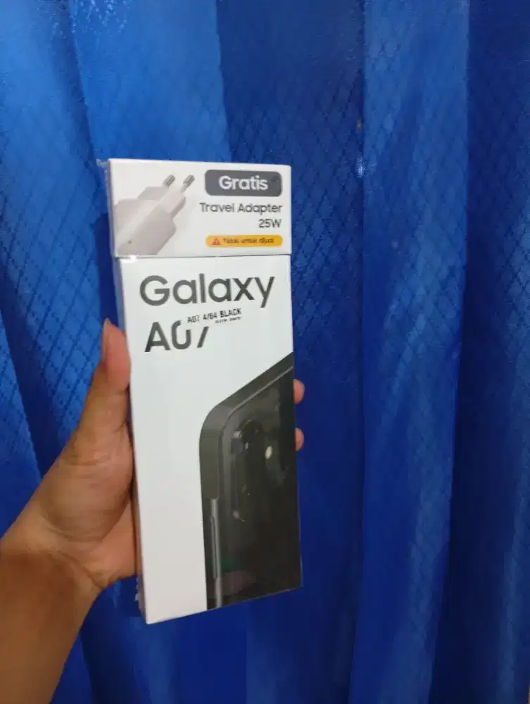Samsung A07 ram 4+4/64 segel box