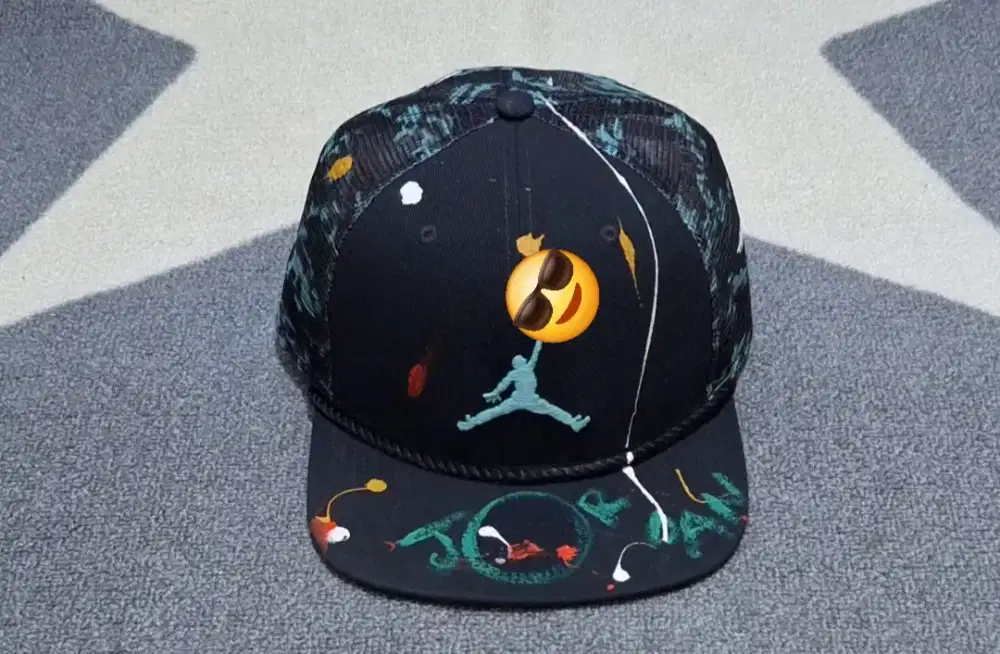 Topi nike air jordan rare item jarang original second bekas preloved