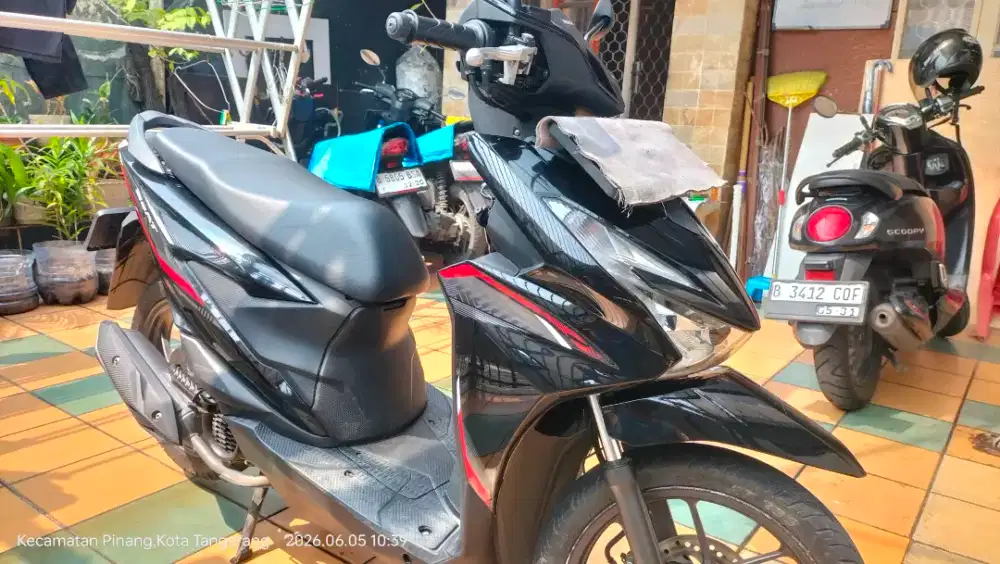 Di jual Honda beat CBS mulus, pajak hidup BPKB lengkap