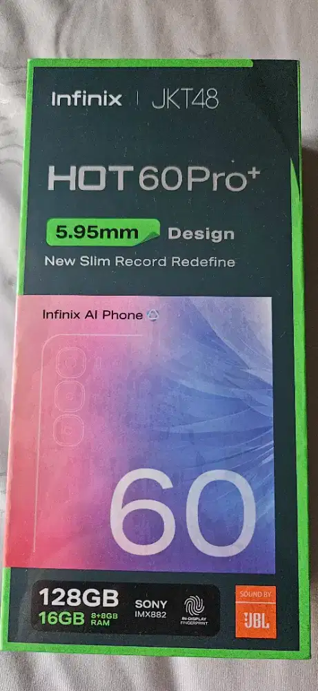 Infinix HOT 60 PRO PLUS 8+8/128GB (Sleek Black)