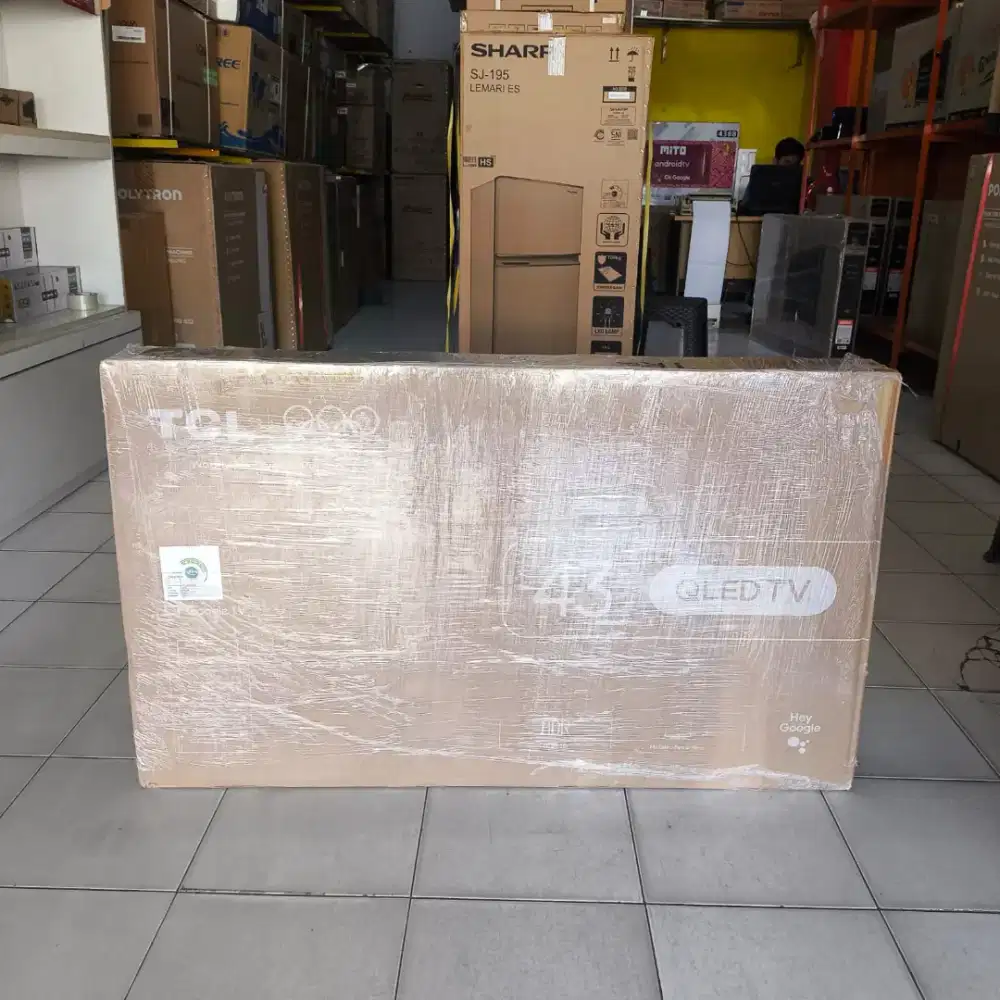 TCL GOOGLE TV 43INCH QLED PROMO BISA KREDIT TANPA DP