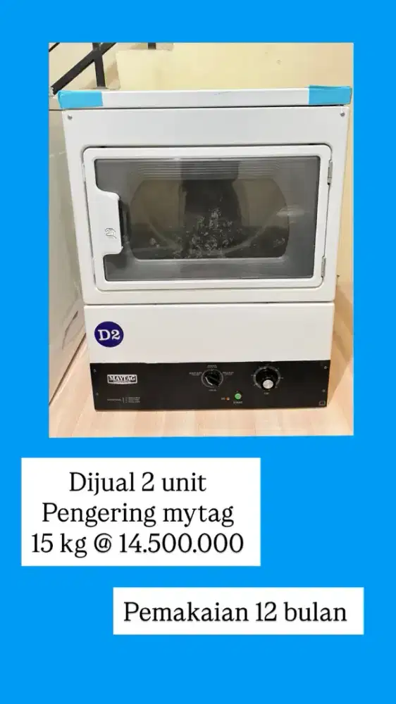 Dijuak pengering baju merk my tag