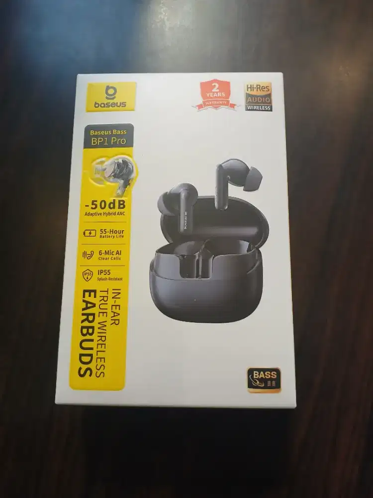 Baseus Bass BP1 PRO TWS True Wireless Earbuds Headset Bluetooth 6.0