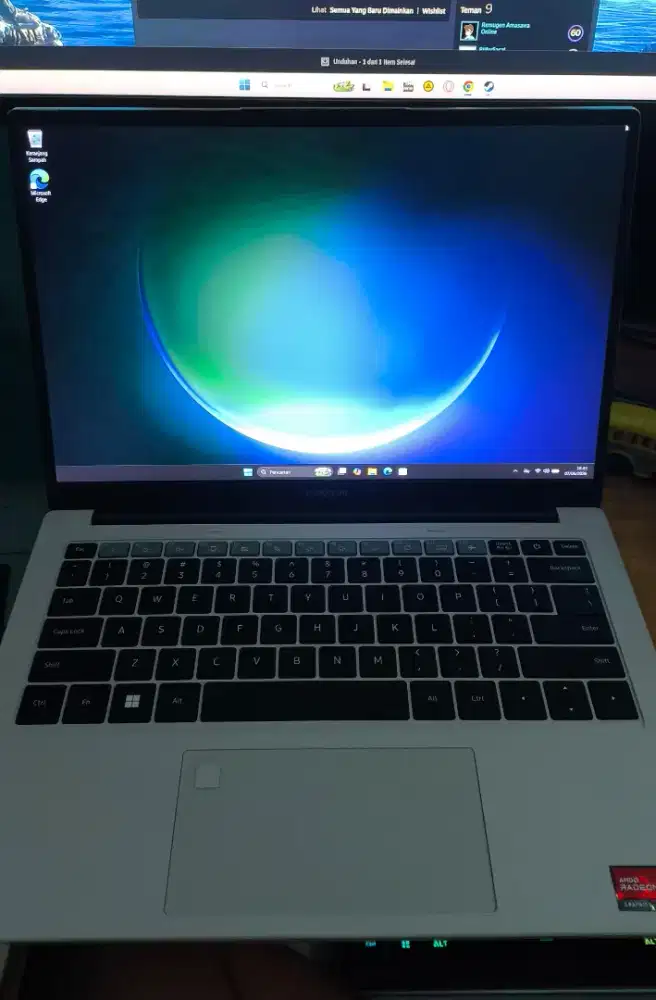 Advan Workplus Ryzen 5 6600h, storage 512gb, ram 16gb ddr 5.