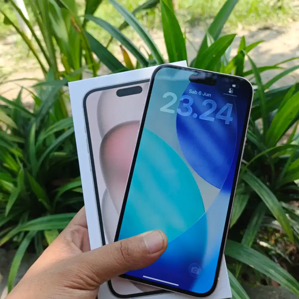 IPHONE 15+ 128GB ALL OPERATOR

•FISIK MULUS 98% LIKE NEW
•