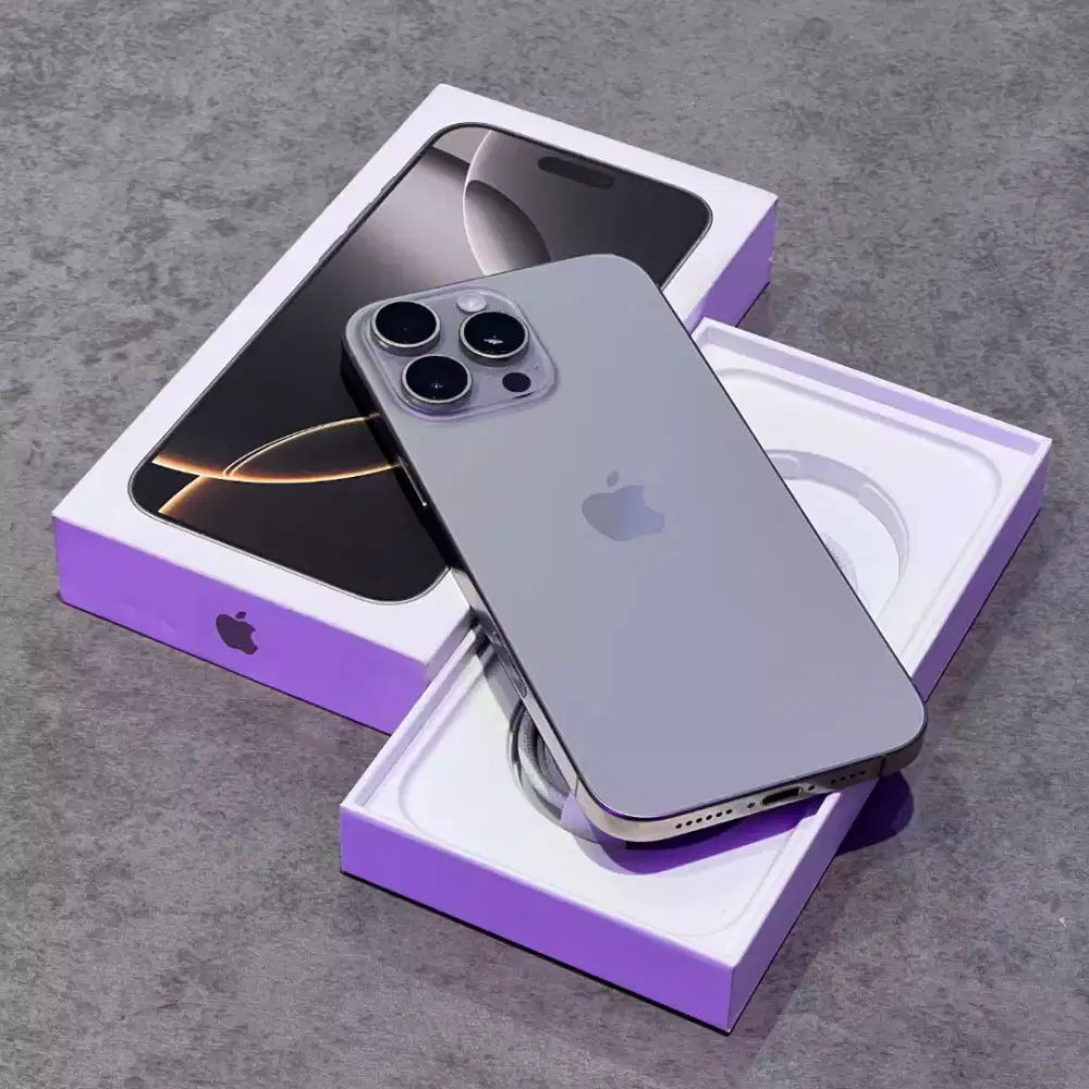 iPhone 16 ProMax 256 iBox garansi on