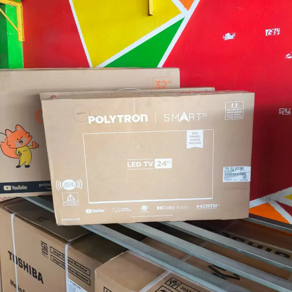 POLYTRON SMART TV 24INCH PROMO TERBATAS GARANSI RESMI