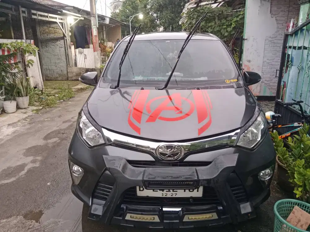 Dijual mobil toyota calya 2017 tangan pertama KM 53.000 jarang pakai