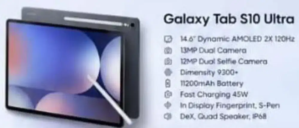 GALAXY TAB S10 ULTRA 12+12/256 WIFI