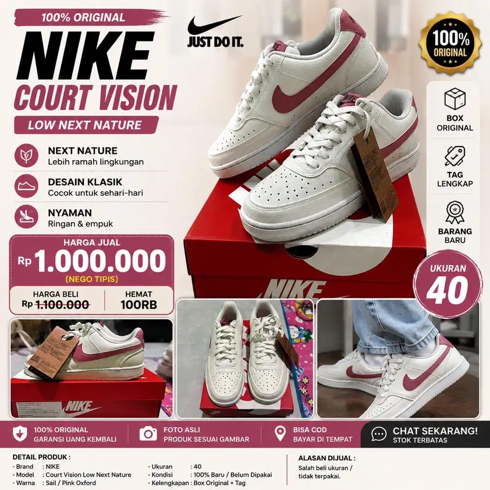 W Nike Court Vision LO NN