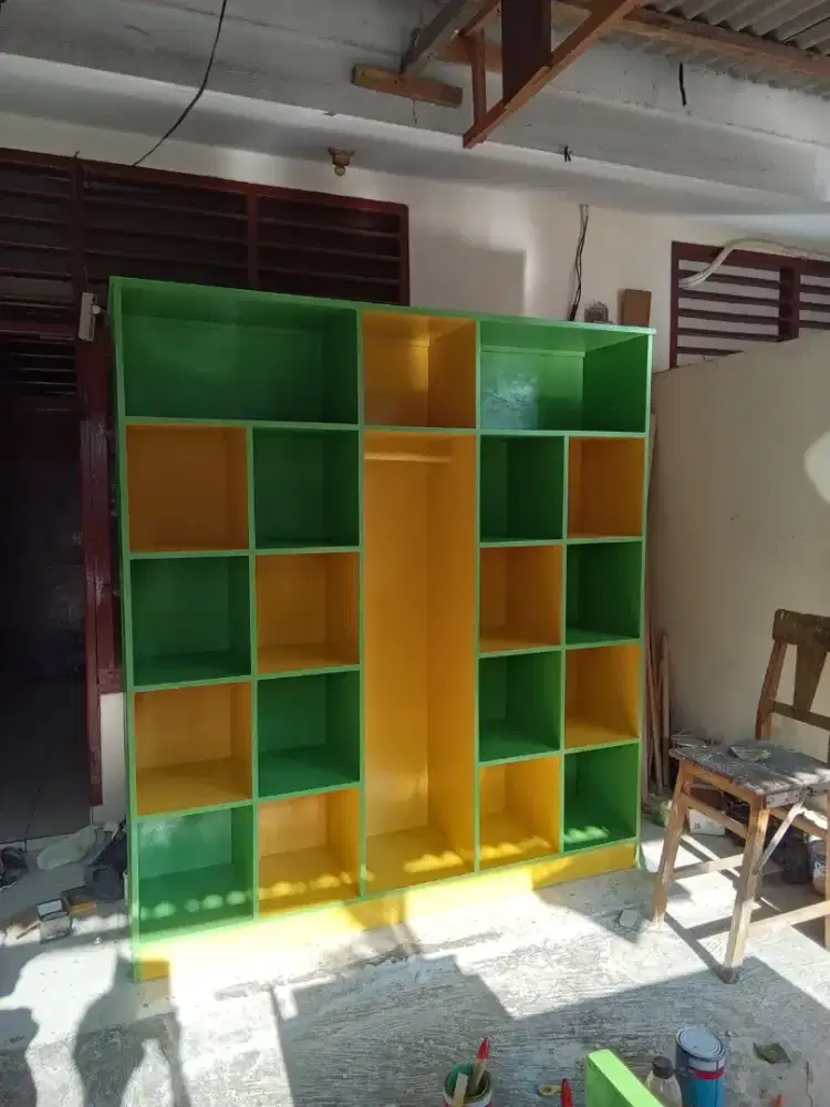 Rak lemari meja laundry