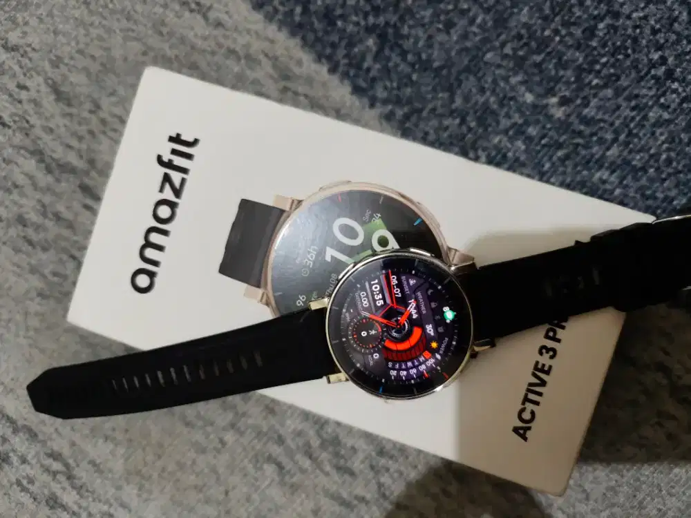 Jam Smartwatch Amazfit Active Premium 3 Mulus
