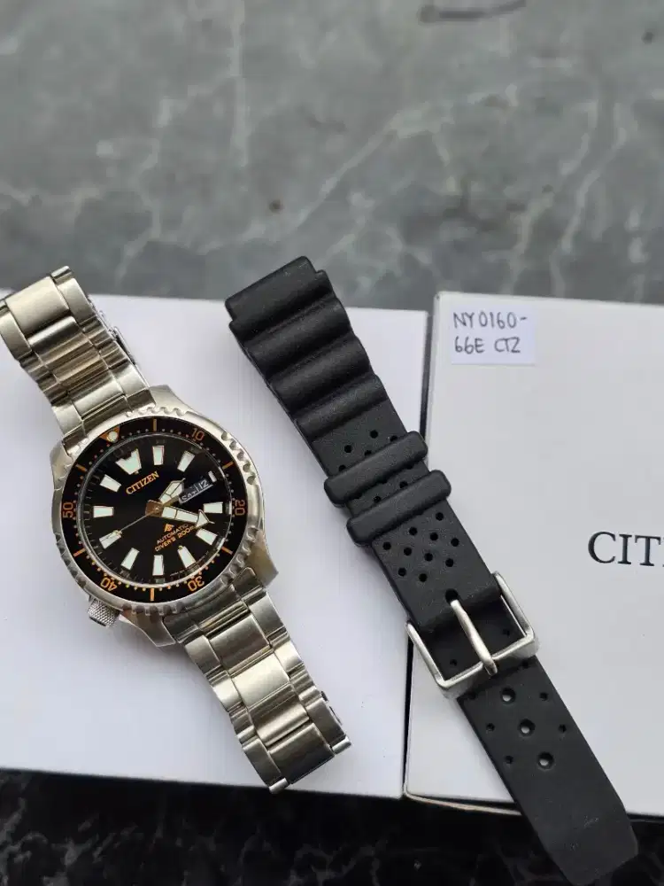 Citizen Promaster NY0160 66E 35th Anniversary fugu Stainless steel