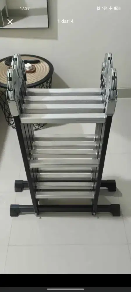 Dijual tangga lipat serba guna panjang 4meter merk krisbow