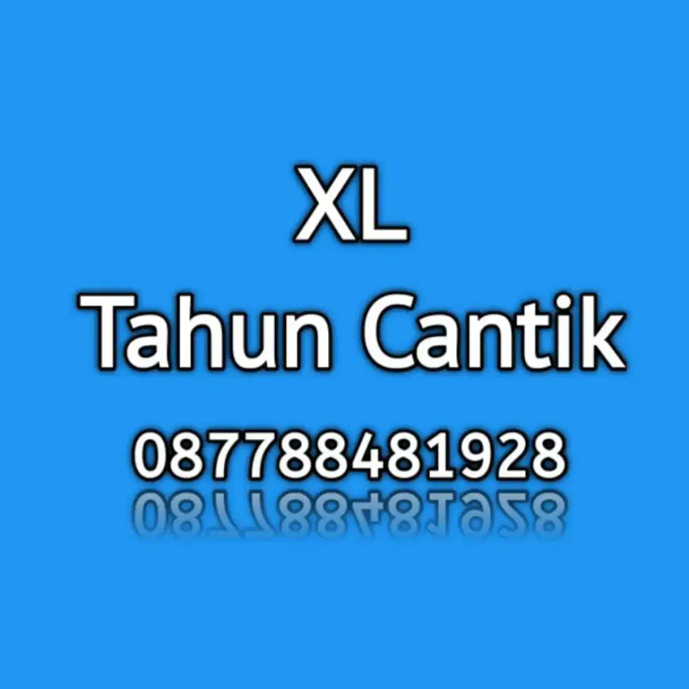 nomor cantik XL