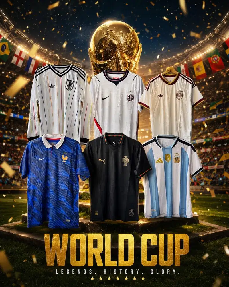 Jersey Player Issue GO Piala Dunia