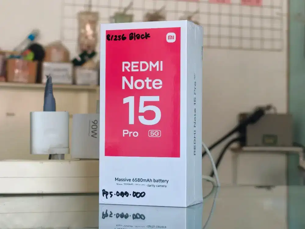 REDMI NOTE 15 PRO 5G 8/256 NEW SEGEL PROMO TERMURAH