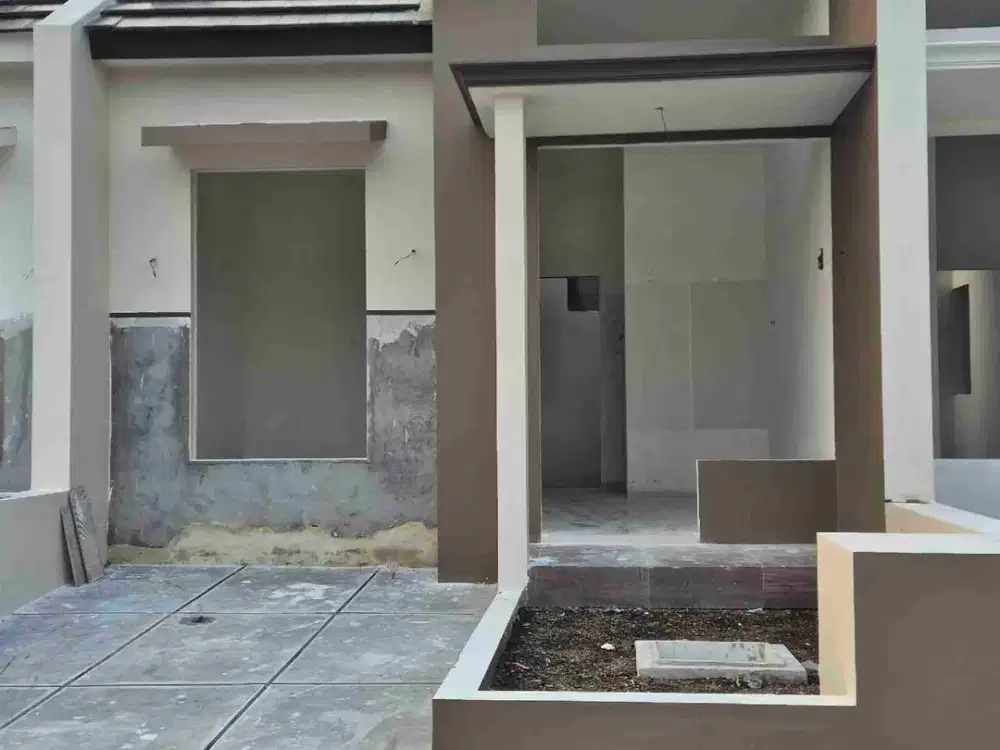 Dijual Rumah 1 lantai modern minimalis di Gunung Anyar Surabaya Timur, Nol Jalan OERR dekat UPN MERR harga 600 jutaan Free semua Biaya2.