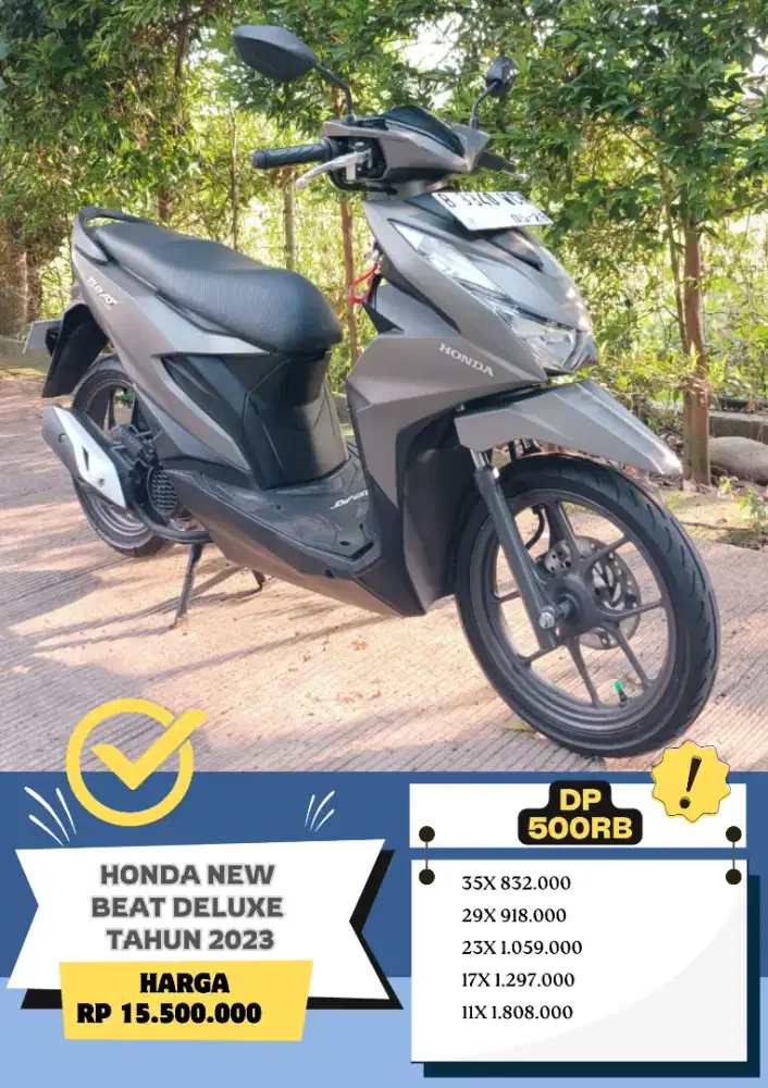 Honda New Beat Deluxe tahun 2023 DP 500rb