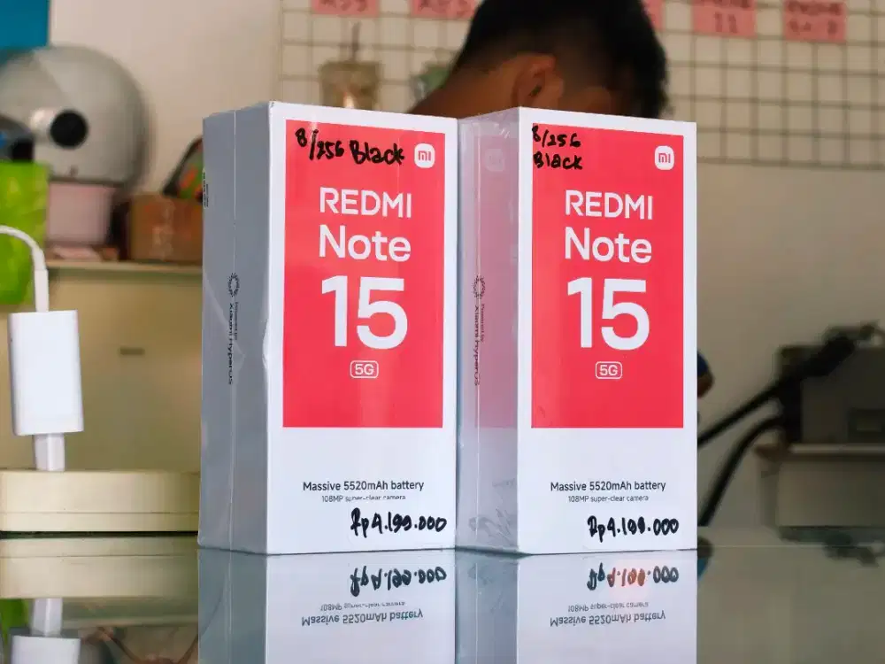REDMI NOTE 15 5G 8/256 NEW SEGEL PROMO TERMURAH