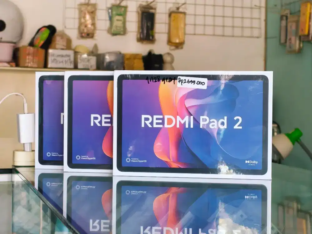 REDMI PAD 2 4/128 NEW SEGEL PROMO TERMURAH